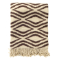 Preview: Hoii Plaid 'Amorella' 150 x 200 cm Chocolate Martini - Braun